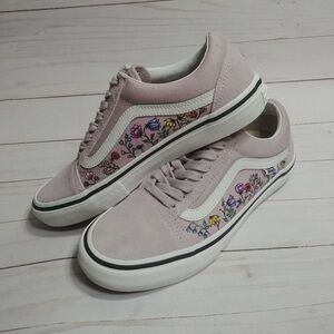 🪻🌷🌻Custom Wildflower Old Skool Pro Ultra Cush Violet Vans